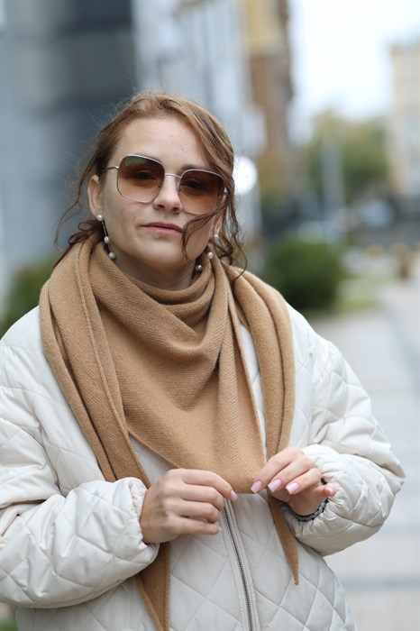 Косынка из 100% кашемира 4